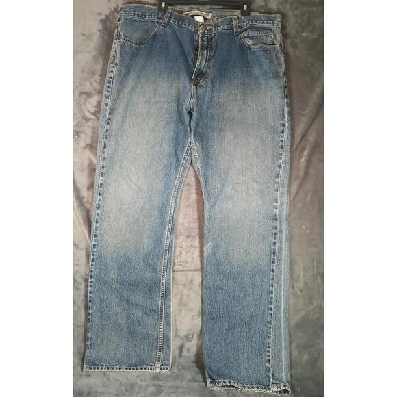 HARLEY DAVIDSON 42 X 34 MENS DENIM BLUE JEANS - Picture 1 of 6